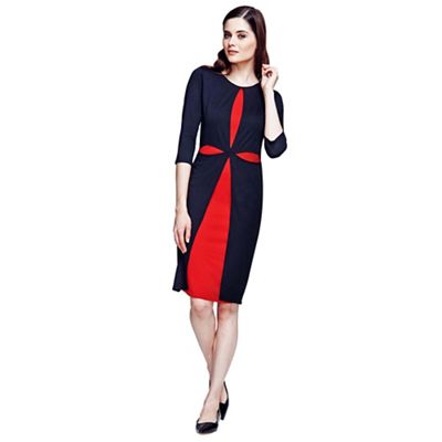 HotSquash Black and red double layered cross dress